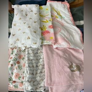 Baby blankets 6 pcs
